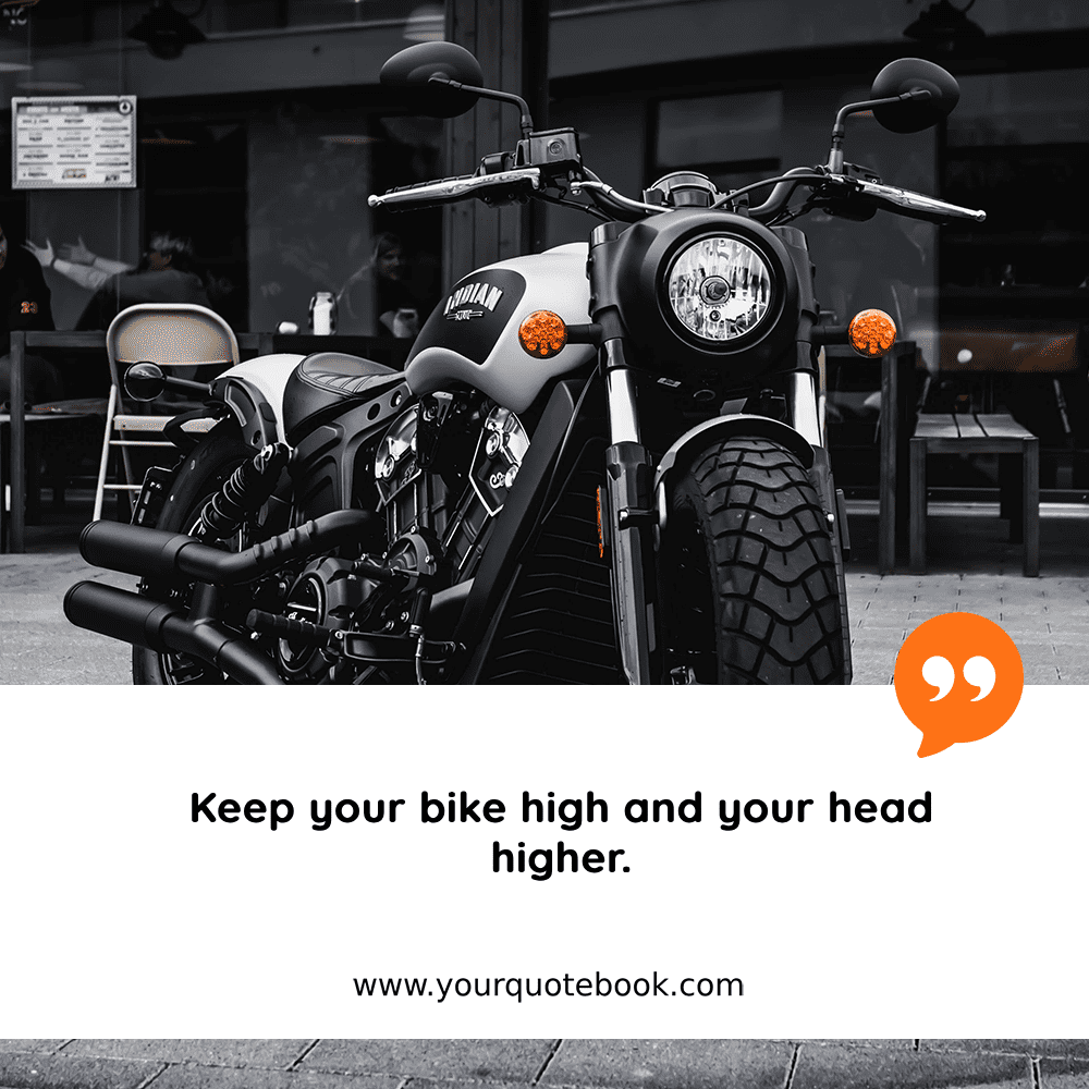 quotes on riding motorcycles