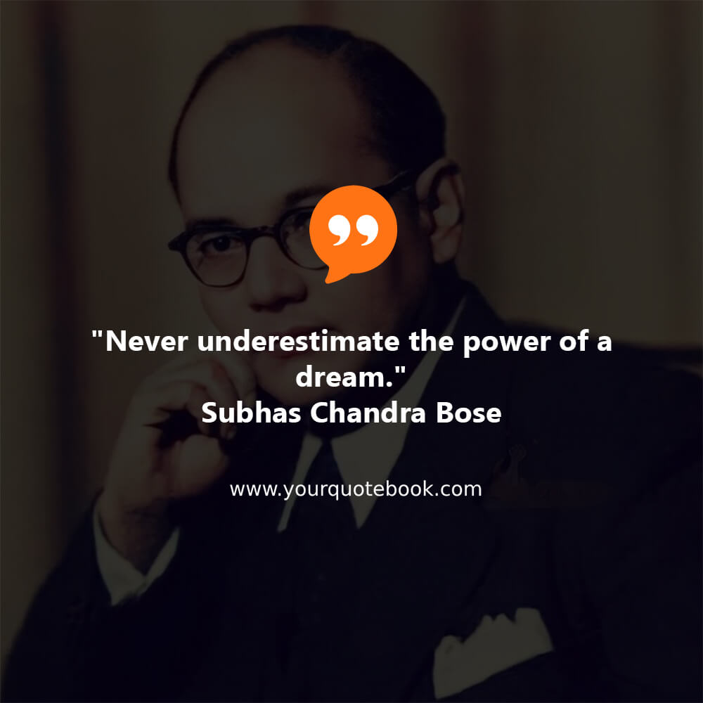 netaji subhash chandra bose quotes