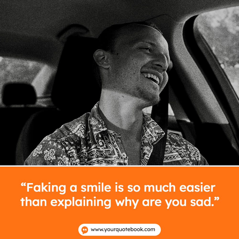 quotes about fake smile